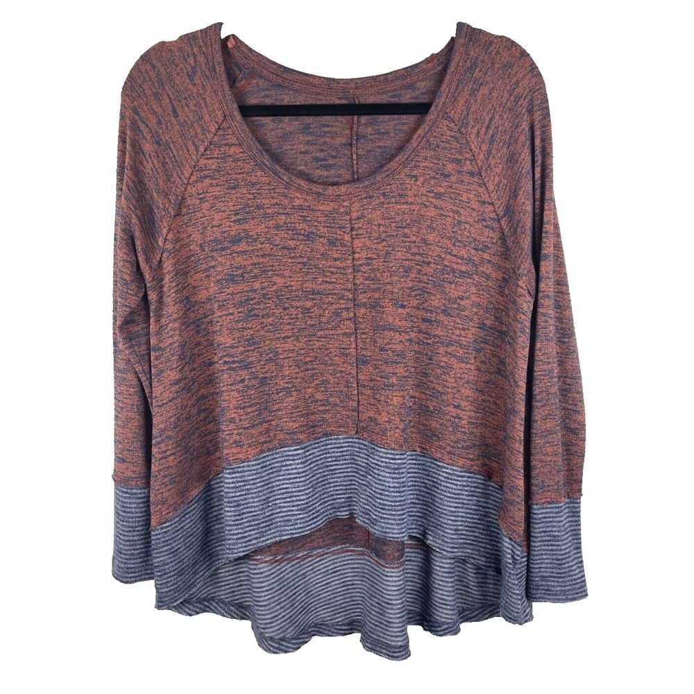 Free People We the Free Huntington Hacci Top Womens Medium Long Sleeve Boho‎